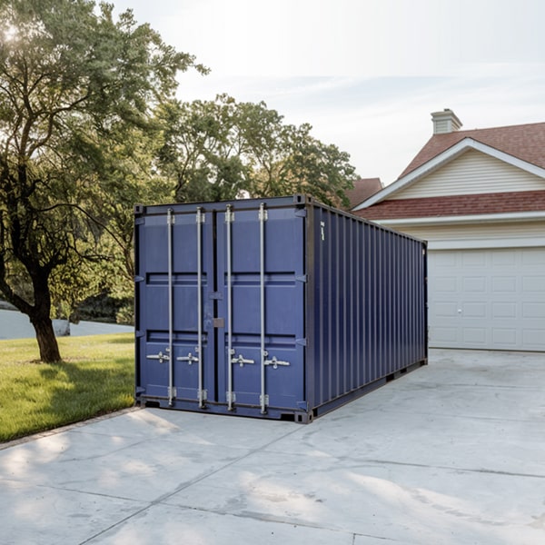 we offer financing options for purchasing residential storage containers